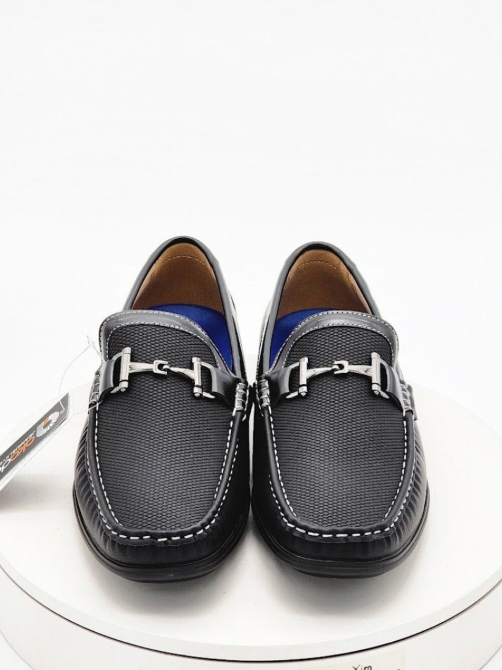 Akademiks Ogden-01 Black Driving Loafers Men’s Size 10.5 Slip On Shoes - Picture 9 of 13